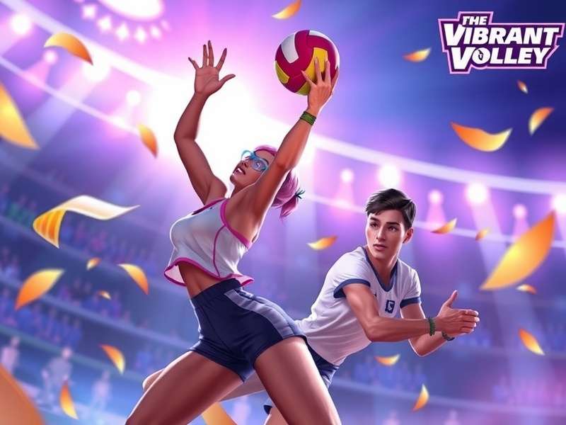Vibrant Volley Champion Features Showcase