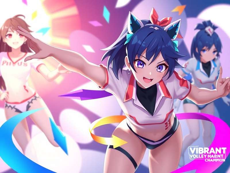 Vibrant Volley Champion Gameplay